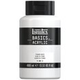 thumbnail image 1 of Pintura acrílica Liquitex BASICS, botella de 400 ml (13,5 oz), blanco titanio, 1 of 6
