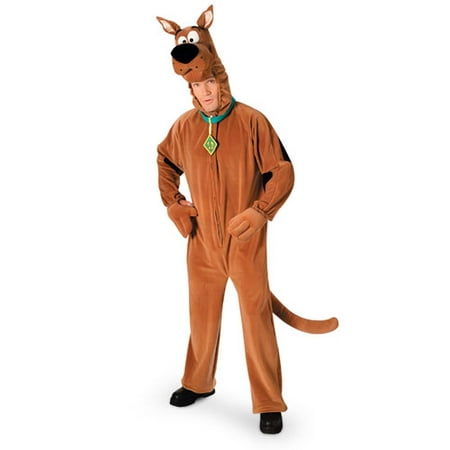 Scooby Doo Plush Deluxe Adult Halloween Costume - One