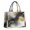 Black And Gold-2, variant on Large Capacity Tote Bag,Black and Gold Marble Glitter Splashes Pattern Handbag Fashion Luxury Tote Bag,15.7"x13"x 5.1" Inches,Laptop Compatible