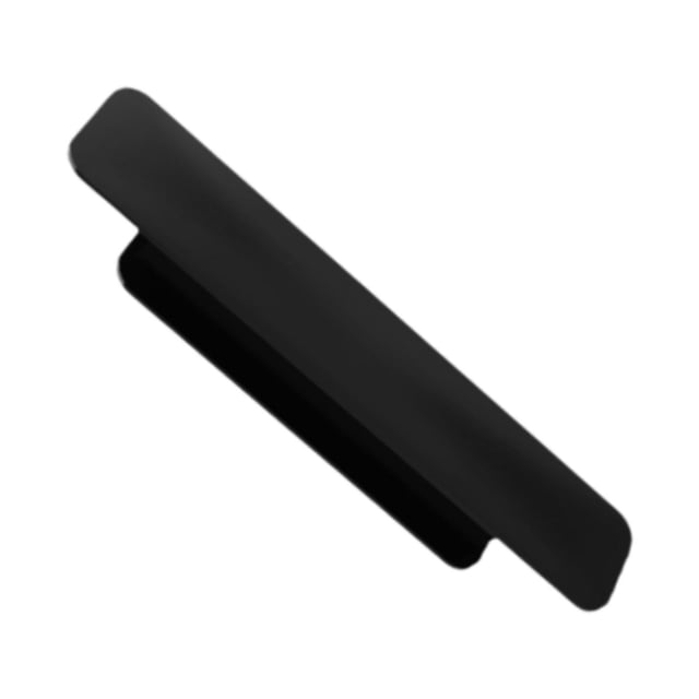 1x Tirador de puerta autoadhesivo Tirador de puerta adhesivo simple Tirador de cajón autoadhesivo Negro