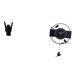 thumbnail image 1 of Estatua de gesto de mano de roca, reloj de pared de pájaro, señal de mano, artesanías, adorno de arte minimalista, escultura de mano creativa, reloj d, 1 of 8