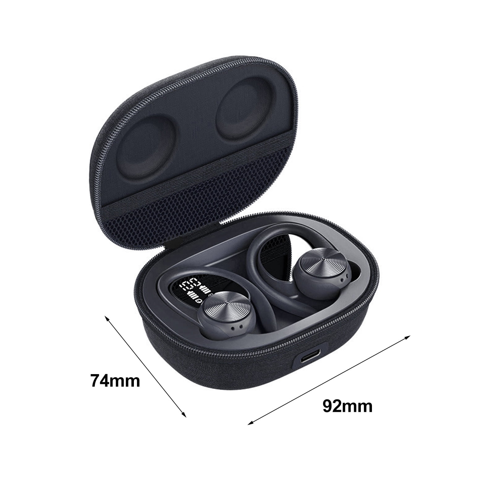 激安アウトレット AURORA TRADE 1 Pair LED Power Digital Display Wireless 健康家電