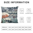 thumbnail image 5 of Orinice Snow Umbrella Graphic Decorative Cushion Throw Pillow Cover Square Winter Pillow Case 1PC for Home Couch Living Room Bed Sofa 24x24in, 5 of 5