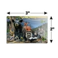 thumbnail image 3 of Great Smoky Mountains National Park Animals North Carolina Tennessee Rectangle Acrylic Fridge Refrigerator Magnet, 3 of 5