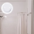 thumbnail image 4 of 2pcs Curtain Rod Holders Shower Rods Mounts Adhesive Wall Mounted Holders, 4 of 6