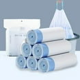 thumbnail image 1 of DPTALR Basics Tall Kitchen Drawstring Trash Bags,4 Gallon, 90 Count Drawstring Small Trash Bags For Bathroom, Kitchen, Bedroom, Office, Easy To Separate, 1 of 9
