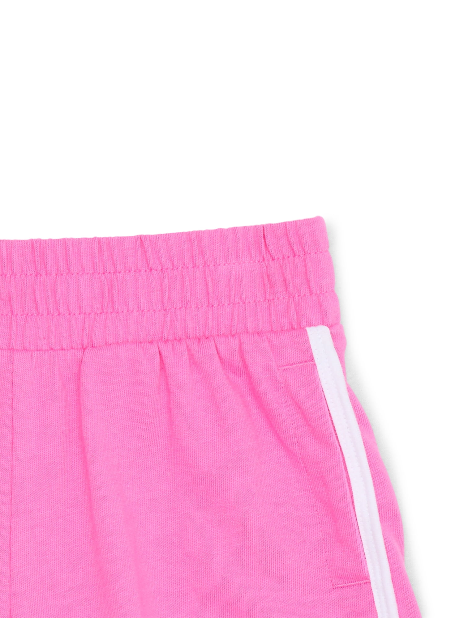 Wonder Nation Girls Knit Dolphin Shorts, 2-Pack, Sizes 4-18 & Plus