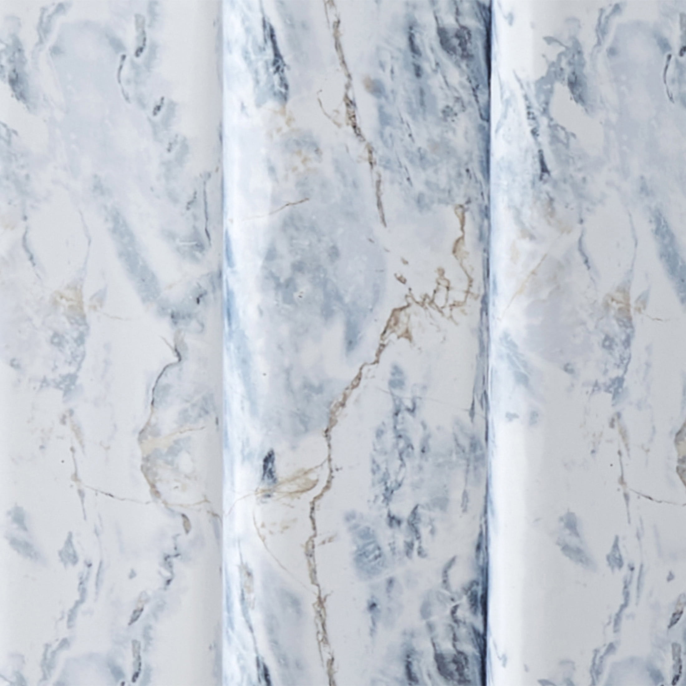  AVSMGP Marble Shower Curtain, Blue Marble Shower
