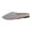 Silver, variant on Breathable Mesh Walking Mules Sneakers For Women Hollow Out Lace Backless Mule Slip-On Flat Shoes Lightweight Non-Slip Casual Summer Walking 2026 Shoes