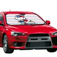 thumbnail image 2 of Windshield Sun Shade Foldable Car Front Window Sunshade For Car Suv Trucks Vans - Best Heat Shield Blocker Visor Cover Blocks Uv Rays And Keeps Your Vehicle Cool-Medium, 2 of 5