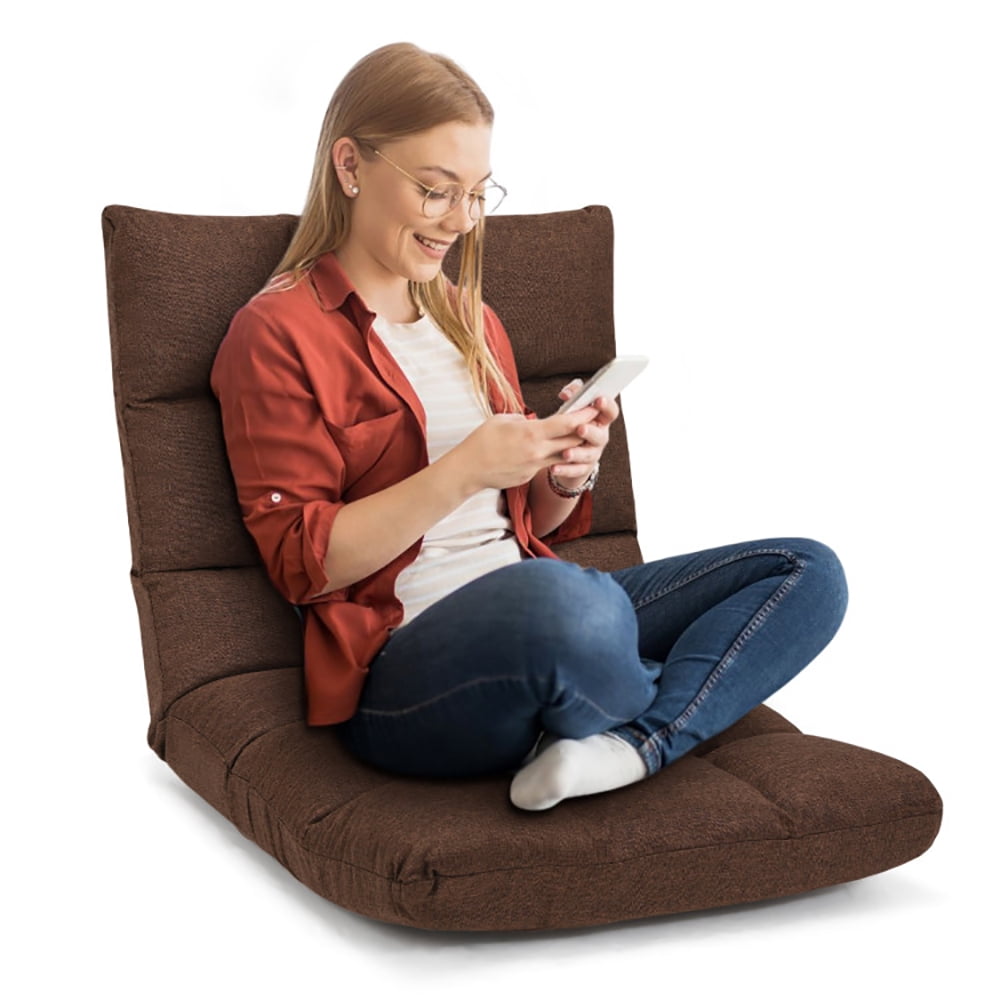 Finihen Folding Lazy Sofa Chair, 14-Position Adjustable Folding Lazy Gaming Sofa, for Living Room, Bedroom, for Gaming, Reading, Coffee Finihen Folding Lazy Sofa Chair, 14-Position Adjustable Folding Lazy Gaming Sofa, for Living Room, Bedroom, for Gaming, Reading, Coffee