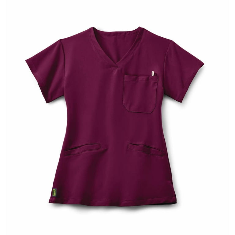 Medline Berkeley ave Women s Stretch Tunic Scrub Top Walmart