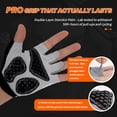thumbnail image 3 of Double-Layer Deerskin Palm Gym Gloves: Anti-Slip Workout Gloves for Men & Women | Weight Lifting, Cycling, Rowing | Breathable 3D Padded Design, 3 of 7