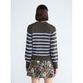 thumbnail image 3 of Free Assembly Women's Cropped Mock Neck Cotton Sweater, Midweight, Sizes XS-XXL, 3 of 4
