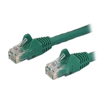 StarTech 12ft CAT6 Ethernet Cable - Green CAT 6 Gigabit Ethernet Wire -250Mhz 100W PoE RJ45 UTP Network Patch Cord Snagless with Strain Relief (N6PATCH12GN)