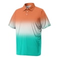 thumbnail image 6 of BRANROY Men's Big and Tall Polo - Fade Print UPF 50+ Mens Golf Shirts Short Sleeve, Collared Casual Work Shirts & Breathable Polo Shirts - Perfect for Outdoor & Course,Green,5XL, 6 of 8
