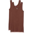 thumbnail image 1 of Pack de 2 camisetas sin mangas ajustadas para mujer2-Pack BrownXX-Large esquí esquí Gafas de esquí, 1 of 3