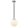 thumbnail image 3 of Innovations Lighting 284-1S-8 Beacon 1 Light 8" Wide Mini Pendant - White, 3 of 7