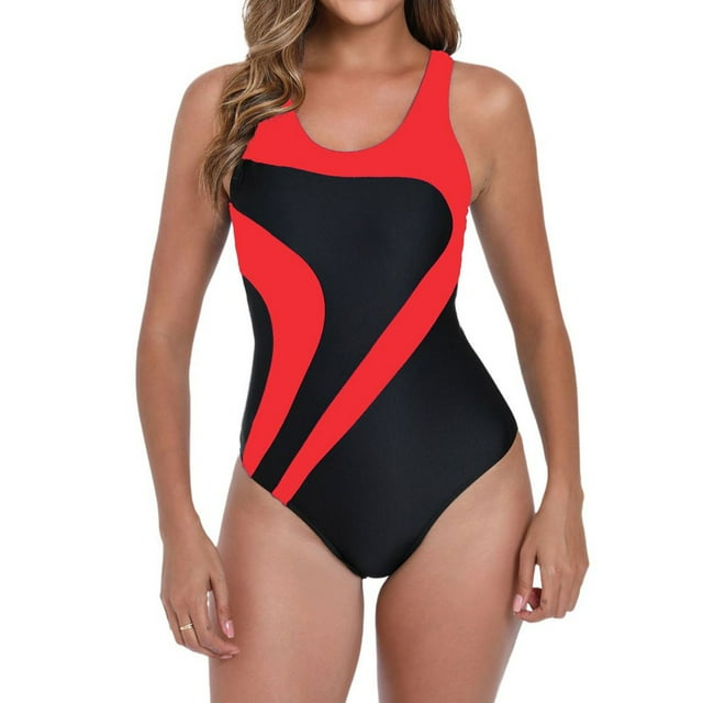Weiqiqre Womens Swimsuits One Piece Rash Guard Zipper Short Sleeve Sun Protection Surf Rashguard Swimsuit Bathing Suits Swimwear