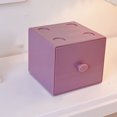 thumbnail image 1 of Desktop Storage Box, Plastic Square Desk Organizer  For Home White,,Yellow,Green,Purple,Blue, 1 of 8