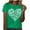 Green#2, variant on Fengactive Womens Crewneck Short Sleeved Heart Graphic Shirts Summer T-Shirts Casual Cute Loose Fit Tee