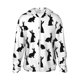 thumbnail image 1 of Fotbe Black Rabbit Chaqueta con Protección Solar UPF 50+ para Hombre y Mujer, Camisa con Capucha y Bolsillos-3X-Large, 1 of 7