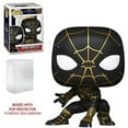 thumbnail image 6 of Funko Pop! Spider-Man No Way Home: Black & Gold Suit Spider Man #911  (Bundled with Pop Protector to Protect Display Box), 6 of 6