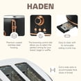 thumbnail image 4 of Haden Heritage Electric Water Kettle & 2 Slice Wide Toaster, Black & Copper, 4 of 13