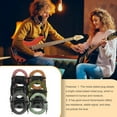 thumbnail image 1 of 10m Guitar Cable Wire Cord Audio Braided Shielded Cables Cable Noise Reduction Line Color Braided Shielded Cables Guitar Amplifier Accessories Orange, 1 of 6