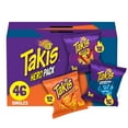 thumbnail image 2 of Takis Hero Variety Pack, Spicy Rolled Tortilla Chips, 46 Count, 1 oz. Bags With White Bowl By OMA, 2 of 7