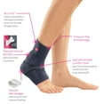 medi Achimed Knit Ankle Support for Men & Women Achilles Brace, Compressive Foot Wrap, Post