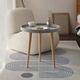thumbnail image 1 of kcavykas Small Round Table Coffee Table Sofa Side Table Balcony Bedroom Rental Room Living Room Circular Small Coffee Table, 1 of 2