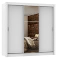 thumbnail image 2 of Ropero Closet Madesa Lyon Plus 3 Puertas 1 Con Espejos Blanco, 2 of 5