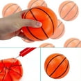 thumbnail image 7 of Mini PVC Inflatable Basketball for Children: Wear-Resistant, Indoor/Outdoor Use with Included Pump, 7 of 7