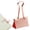 B3_12pc Pink 0.98x0.43x1.77in, variant on FURNIX Binder Clips,Office Clips,12Pc Pink Metal Paper Holding Clips,Bulk Office Document Clips,Metal Money Clips,Desktop Paper Fastening Tools,Home Classroom Business Stationery