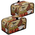 thumbnail image 1 of Funda antipolvo para tostadora de 4 rebanadas, para máquina de pan, horno, a prueba de polvo, para utensilios de cocina, protección contra huellas dactilares y a prueba de polvo, para regalo de mujer, 1 of 6