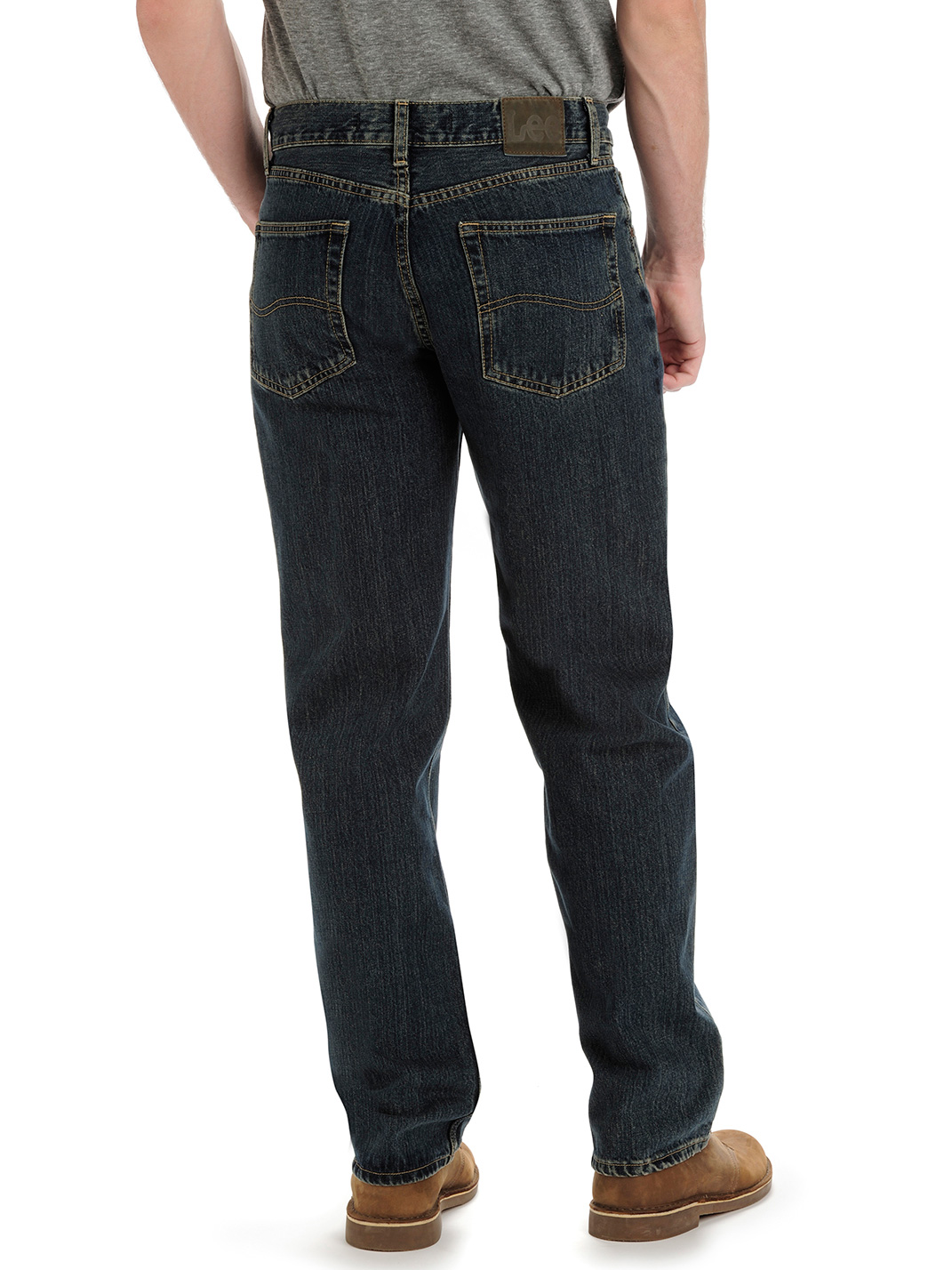 Lee Men's Relaxed Fit Straight Leg Jeans - Tomas, Tomas, 40X36 - image 2 of 3