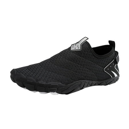 

MIASHUI Walking Shoes Couples Wading Outdoor Beach Shoes River Shoes Non Breathable Swimming Shoes Womens Sneakers Black 7