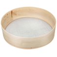 thumbnail image 1 of Household Flour Sifter Handheld Sieve Wooden Flour Strainer Sieve Baking Tool, 1 of 2