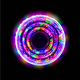 thumbnail image 2 of Luz LED Multicolor Importadora La Merced 300 focos 3 m Cable Transparente 8 Funciones, 2 of 5