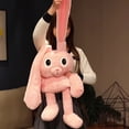 thumbnail image 4 of DJN Ear Ear Toy Length Adjustable Rabbit Creative Birthday Long Rabbit Gift Anime Plush Rabbit Doll Rabbit Pull Plush toy Toys and Hobbies Plush toy, 4 of 8