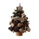 thumbnail image 1 of Estatua de escritorio,Mini árbol de Navidad de mesa con decoración navideña iluminada,Mini árbol de Navidad artificial con adornos,Pequeño árbol de Navidad con Adorno de algodón 60cm, 1 of 8