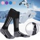 thumbnail image 2 of WAITLOVER Calcetines de esquí impermeables, calcetines largos, cálidos, transpirables y gruesos para deportes de invierno para niños, 2 of 6