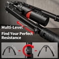 thumbnail image 4 of EAST MOUNT Chest Expander, 3-in-1 Hydraulic Twister Arm Trainer 15-Level 30-440LB Adjustable Resistance with Ab Roller for Chest, Arms & Core Strength Training at Home, 4 of 8
