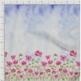thumbnail image 2 of oneOone Organic Cotton Voile Fabric Leaves & Flower Panel Fabric Prints By Yard 42 Inch Wide, 2 of 3