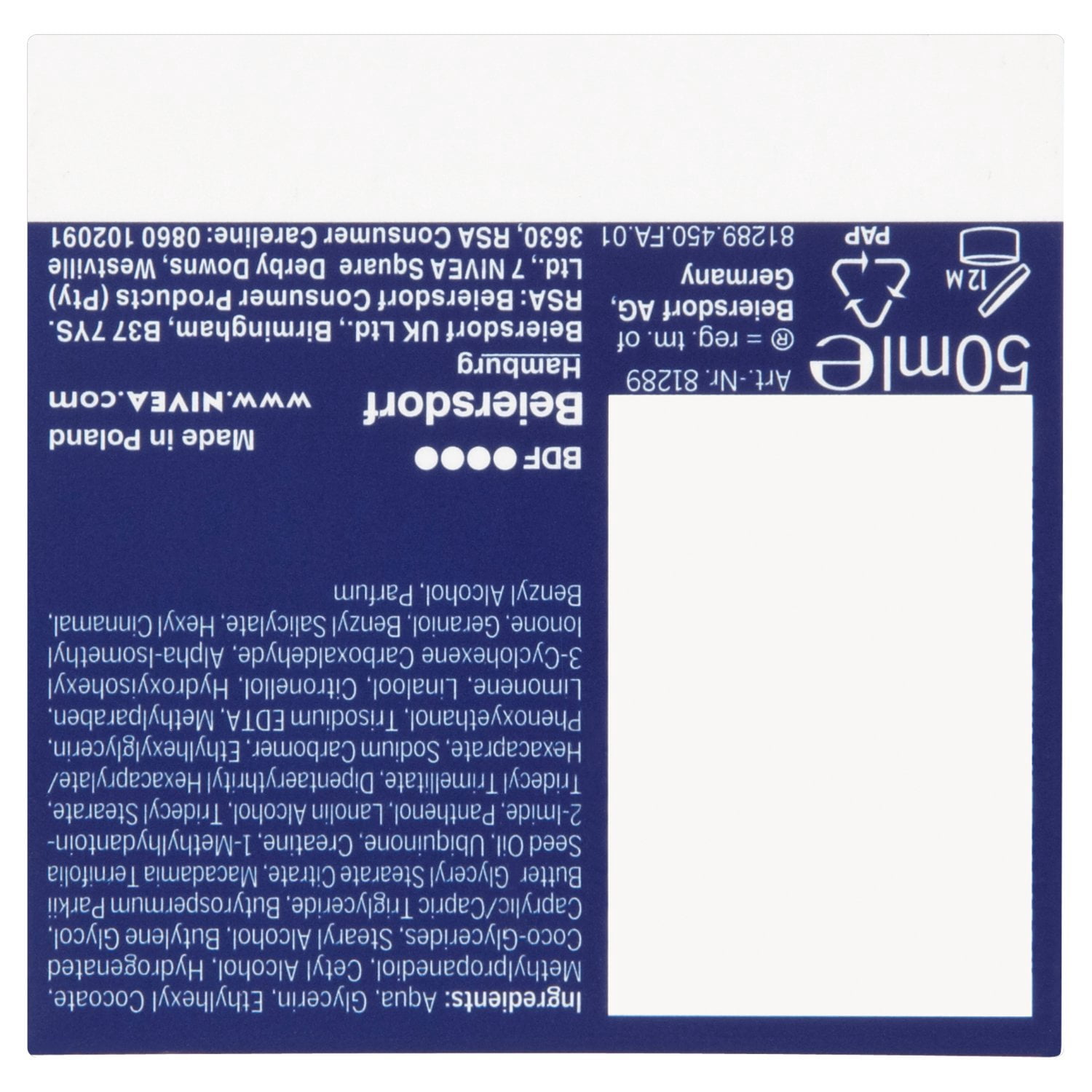 Nivea Q10 Plus Anti-Wrinkle Face Night Cream, 50 ml, Pack of 3