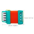 thumbnail image 2 of FUTUREORYY Instrument Accordéon Vert pour Jouer avec Éveil Musical et Éducation Précoce, 2 of 8
