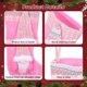 thumbnail image 3 of NUOLUX 2Ud Colgantes Decorativos De Calcetín Rosa Con Exquisito Para, 3 of 6