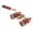Red, variant on Yajisi 3x25 Metal Opera Glasses Binoculars with Handle Portable Theater Glasses for Concert Stage Play, White (11 cm / 4.33 inches)