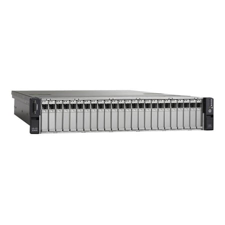 Cisco UCS C240 M3 High-Density Rack-Mount Server Small Form Factor - Server - rack-mountable - 2U - 2-way - RAM 0 GB - SATA/SAS - hot-swap 2.5" - no HDD - G200e - GigE - monitor: none
